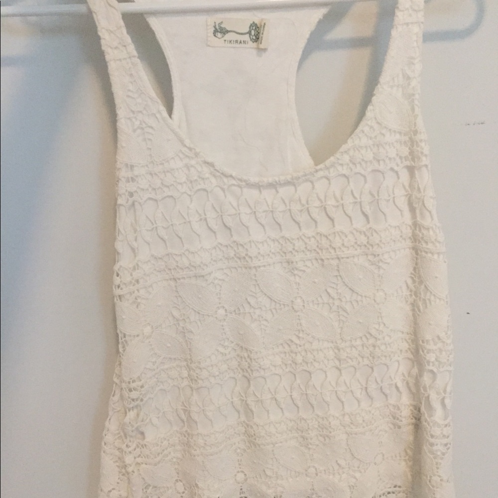 Anthropologie lace top
